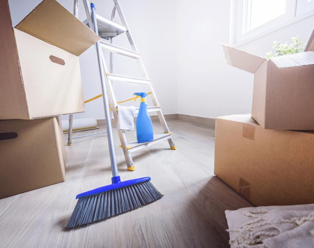 Move out cleaning services in Round Rock, TX by Lone Star​